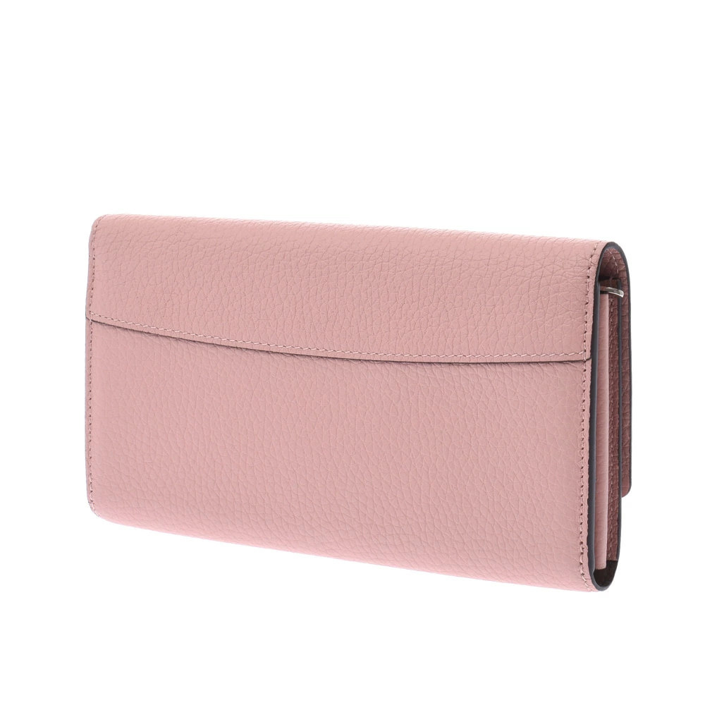 Louis Vuitton Capucines Leather Long Pink Magnolia Portefeuille Taurillon Pink